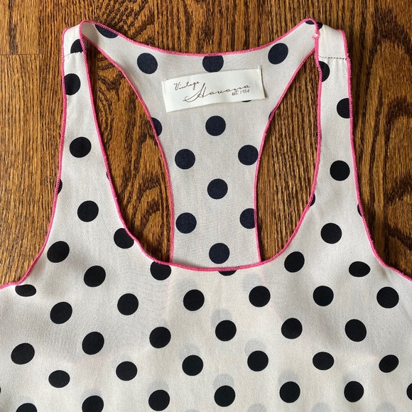 Vintage Havava Polka Dot Tank Top - Picture 3 of 5